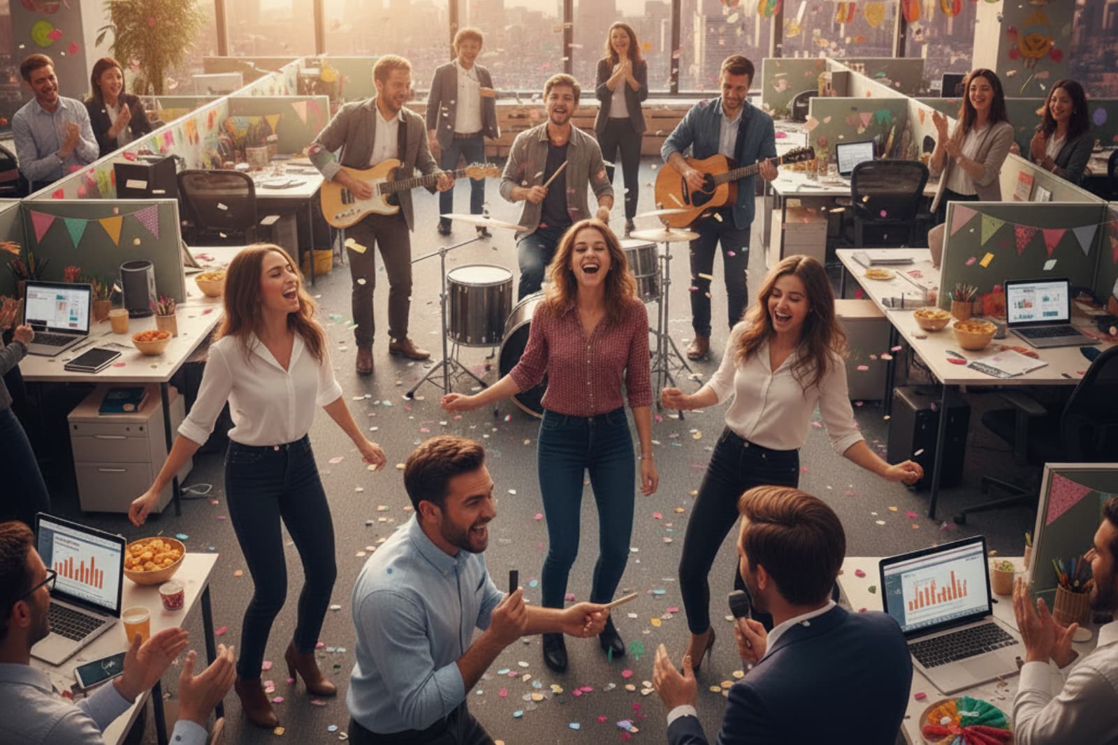 Musical Instruments - Corporate wellness program